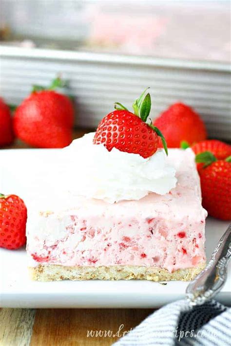 frozen-strawberry-cream-pie-bars-lets-dish image