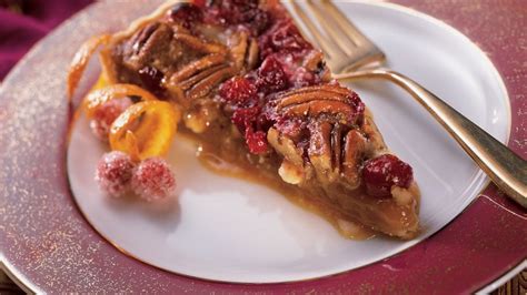 white-chocolate-cranberry-pecan-tart image