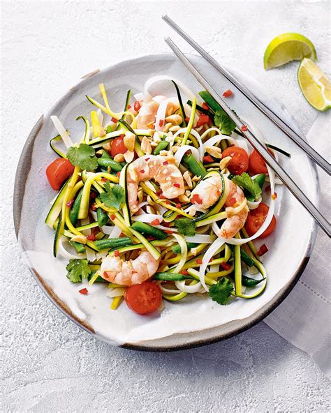 prawn-noodle-salad-recipe-delicious-magazine image