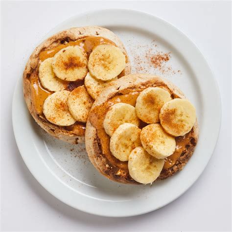 peanut-butter-banana-english-muffin-eatingwell image
