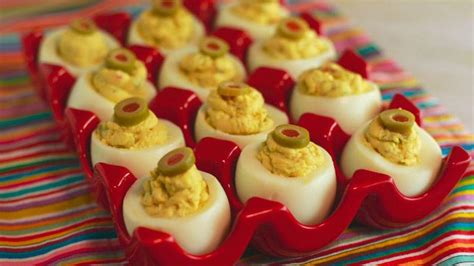 pimiento-olive-stuffed-deviled-eggs-rachael-ray-show image
