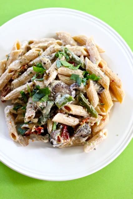 penne-with-mushrooms-sun-dried-tomatoes-and image