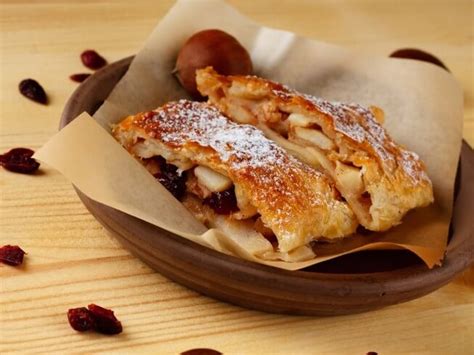 puff-pastry-apple-and-raisin-strudel image
