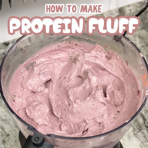 how-to-make-protein-fluff-with-only-3-simple-ingredients-cheat image