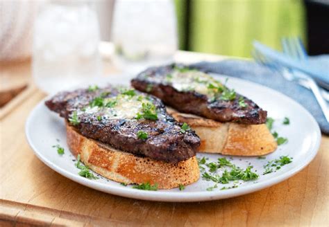 easy-striploin-steak-sandwich-cobs-bread image