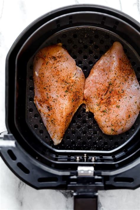 air-fryer-chicken-breast-juicy-and-tender-skinnytaste image
