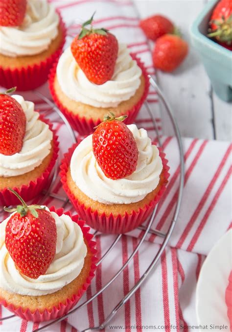 strawberry-and-white-chocolate-cupcakes-somewhat image