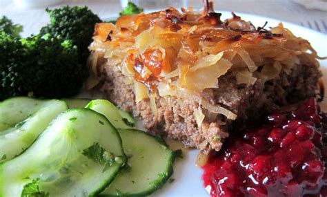 kalpudding-meatloaf-with-caramelized-cabbage-fresh image