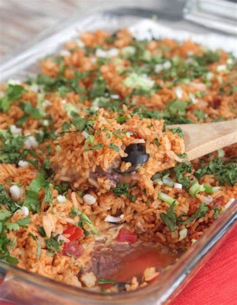 fiesta-7-layer-rice-bake-mexican-rice-casserole image