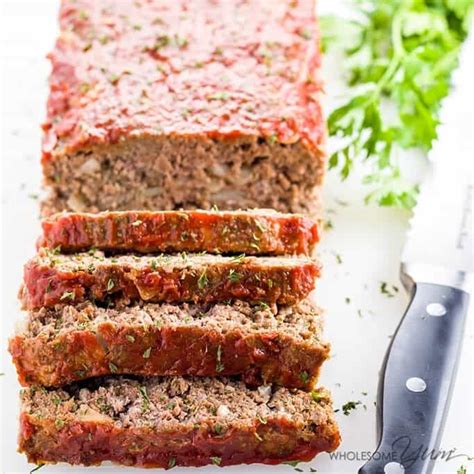 keto-meatloaf-recipe-low-carb-easy-tender image