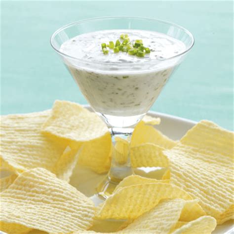garlic-and-herb-yogurt-dip-recipe-myrecipes image