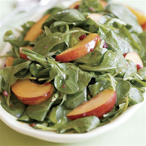 arugula-salad-with-nectarines-fresh-raspberry image