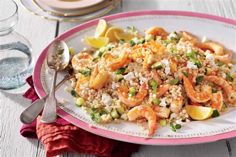 garlic-shrimp-and-herbed-couscous-salad image