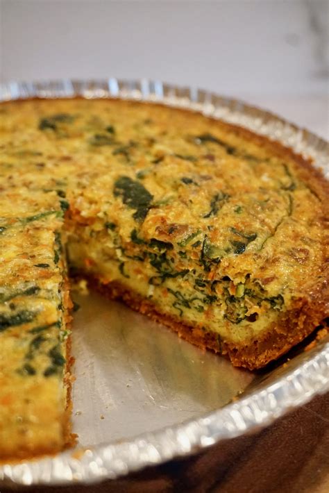 spinach-carrot-and-bacon-quiche-taste-full-life image