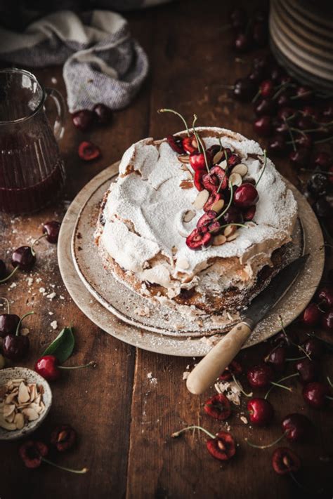 cherry-almond-meringue-butter-cake-the-kitchen image