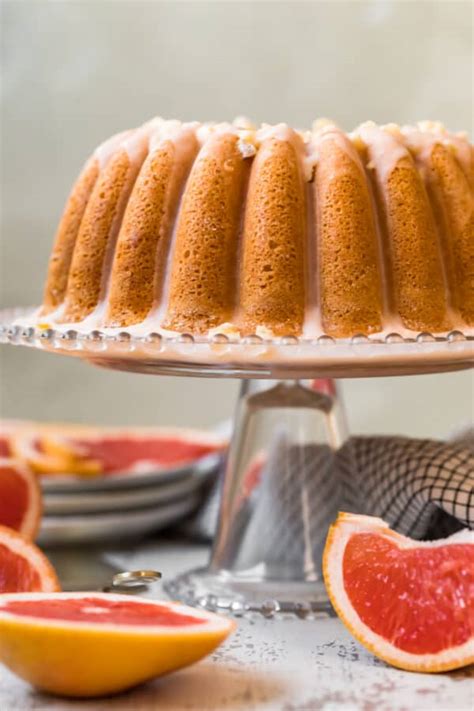 pink-grapefruit-cake-with-ginger-grapefruit-glaze image