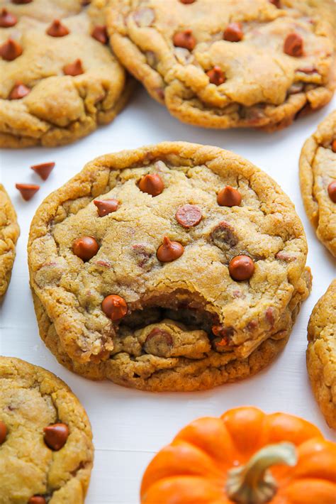 chewy-cinnamon-chip-pumpkin-cookies-baker-by image