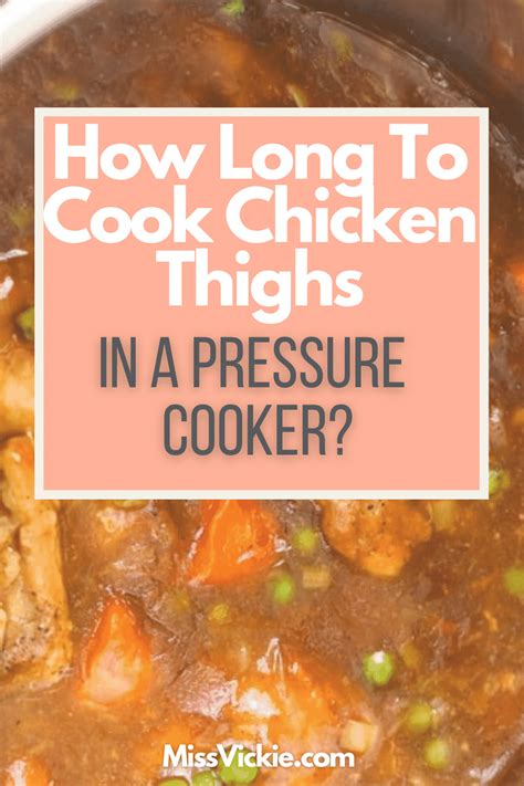 how-long-to-cook-chicken-thighs-in-a-pressure-cooker image