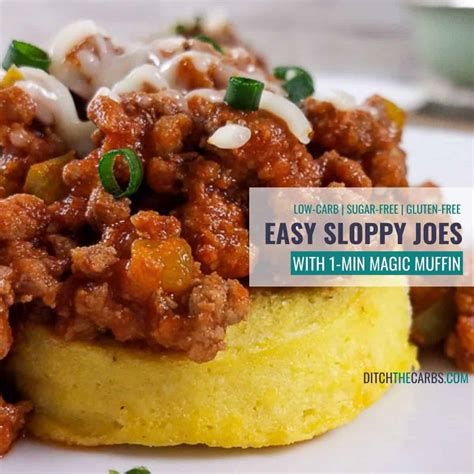 low-carb-sloppy-joes-plus-keto-1-minute-muffins image