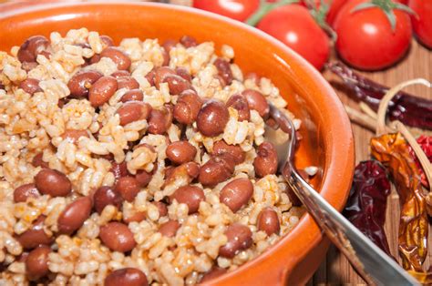 instant-pot-jamaican-style-brown-rice-and-beans-the image