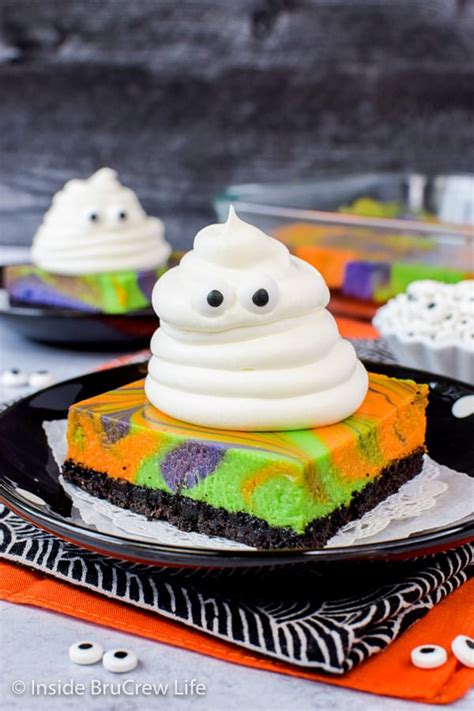 halloween-swirled-cheesecake-bars-recipe-inside image