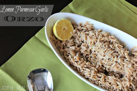 lemon-parmesan-garlic-orzo-easy-pasta-side-dish image