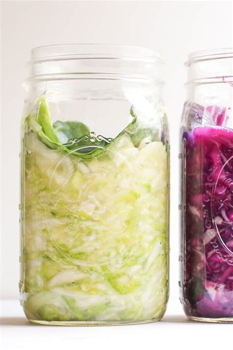 the-easiest-homemade-sauerkraut-recipe-in-a-mason-jar image