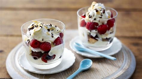 raspberry-and-cherries-jubilee-trifle-recipe-bbc-food image