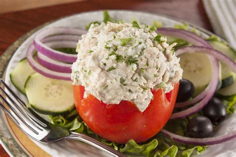 tuna-stuffed-tomatoes-everydaydiabeticrecipescom image