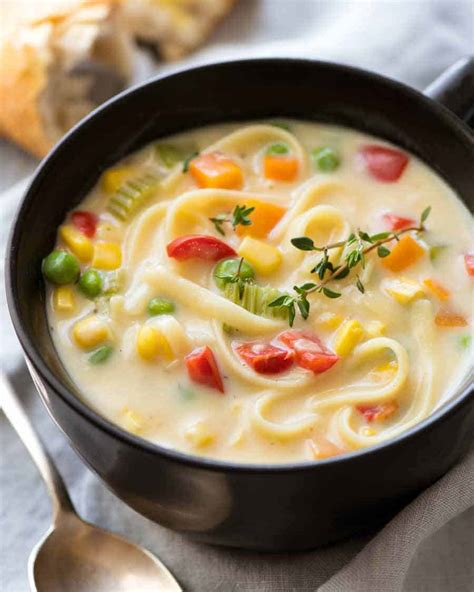 creamy-vegetable-soup-with-noodles image