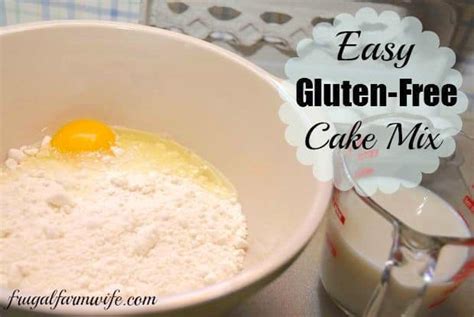 simple-homemade-gluten-free-cake-mix-frugal-farm image