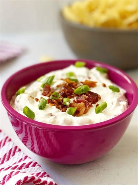 best-5-ingredient-bacon-horseradish-dip-for-chips image