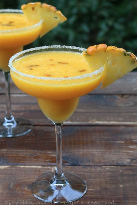 tropical-margaritas-with-pineapple-passion-fruit-and image