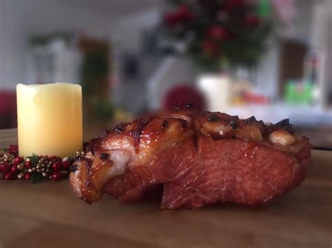 easy-marmalade-glazed-boiled-ham-recipe-the-spruce image