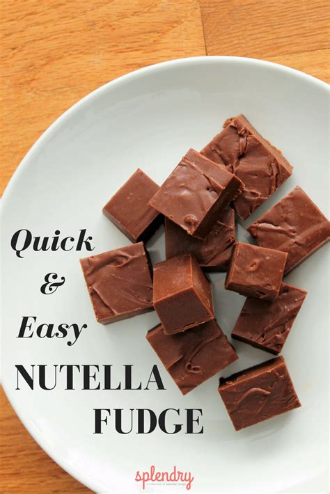 quick-and-easy-nutella-fudge-splendry image