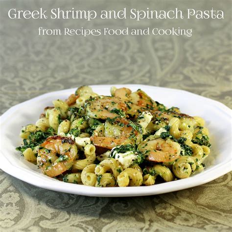 greek-shrimp-and-spinach-pasta-weekdaysupper image