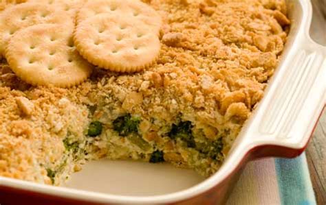 broccoli-casserole-recipe-with-melted-cream-cheese image