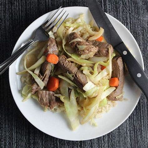 steak-and-cabbage-stir-fry-sundaysupper-cooking-chat image