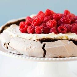chocolate-pavlova-recipe-brown-eyed-baker image