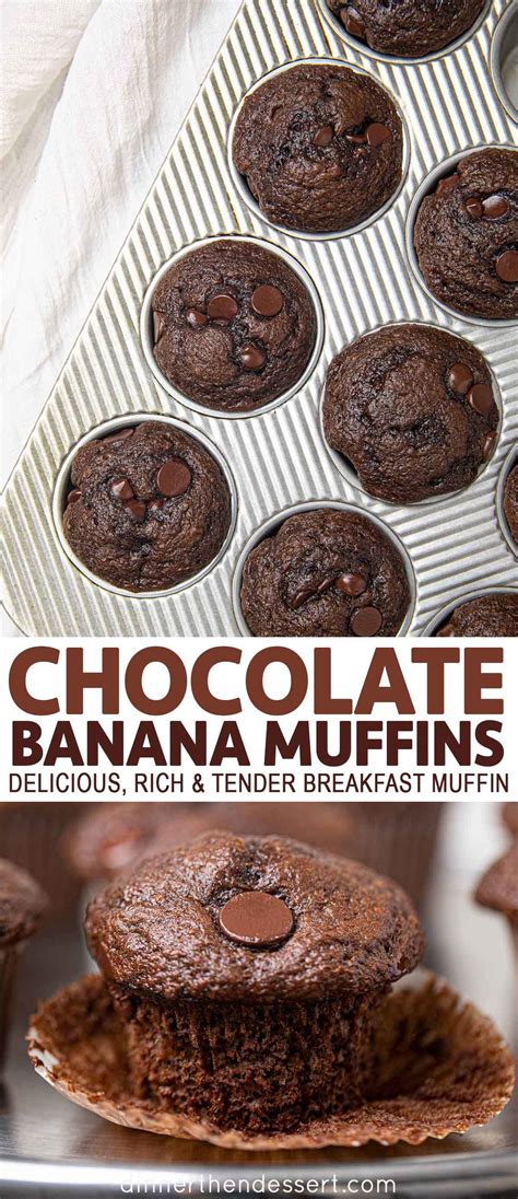 chocolate-banana-muffins-dinner-then-dessert image