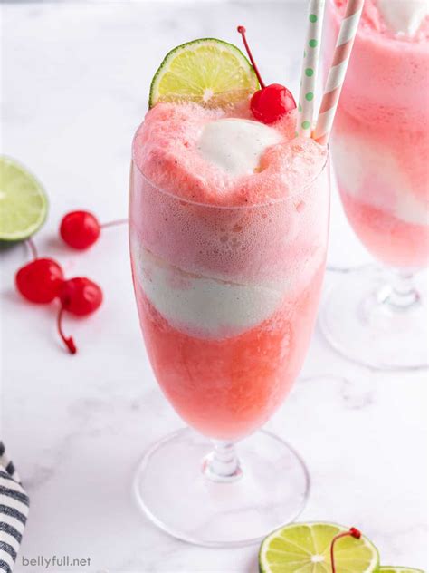 shirley-temple-ice-cream-float-belly-full image