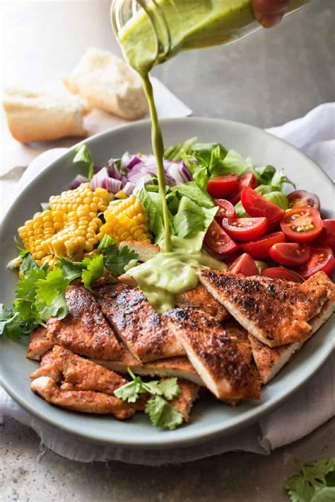 chicken-salad-with-avocado-dressing-recipetin-eats image