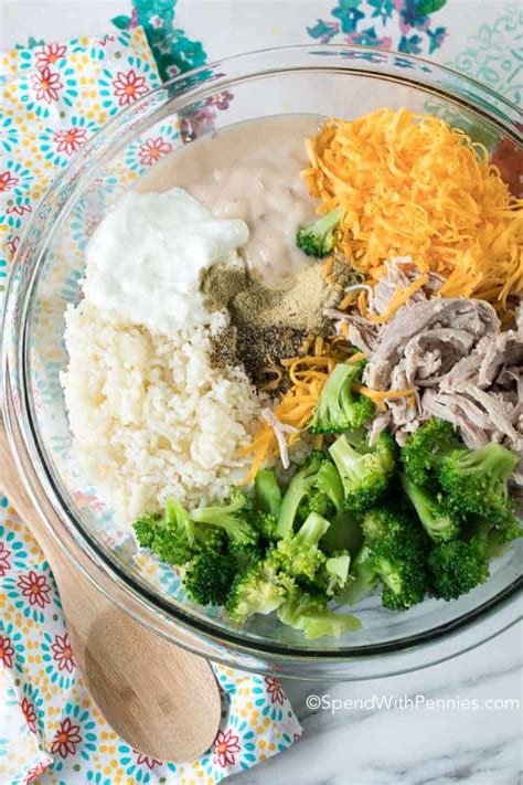easy-broccoli-rice-casserole-with-turkey-spend-with image