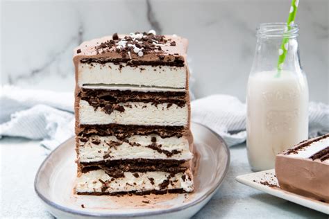 mint-chocolate-ice-cream-cake-the-fancy-pants-kitchen image