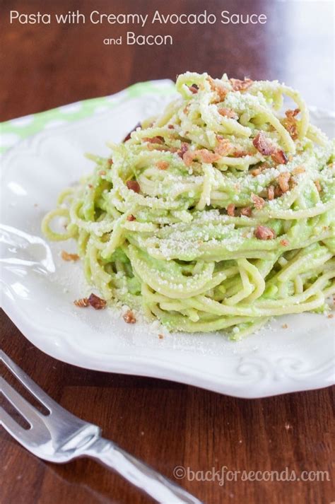 creamy-avocado-pasta-with-bacon-back-for-seconds image
