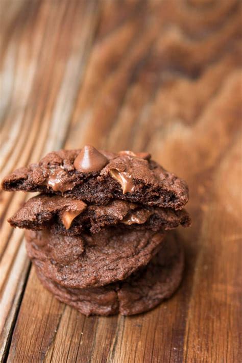 chocolate-peanut-butter-delight-cookies-oh-sweet image