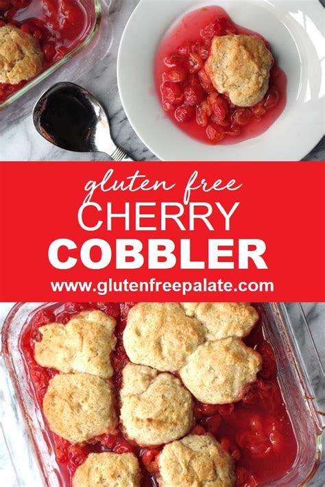 gluten-free-cherry-cobbler image