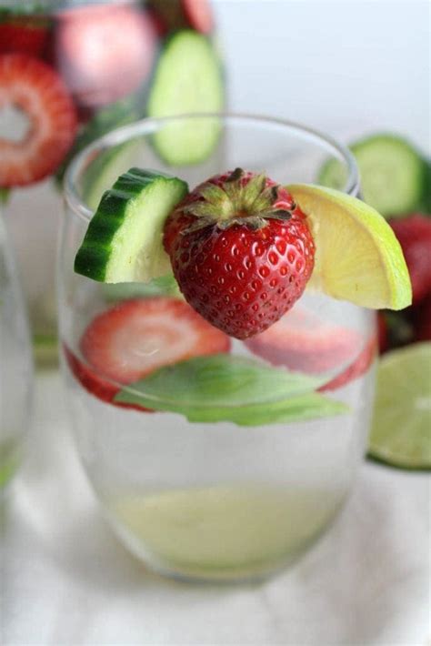 strawberry-basil-lime-spa-water-the-clean-eating image