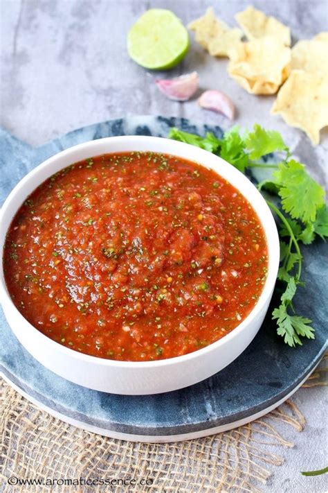 homemade-salsa-recipe-restaurant-style-aromatic image