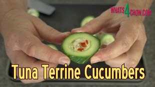 tuna-terrine-cucumbers-cucumber-wedges-filled image
